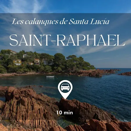 L'ecrin Villon 2 Pieces - 4 Pers Avec Jardinet - Wifi - Capitalchic Services St Raphael * Saint-Raphael (Var)