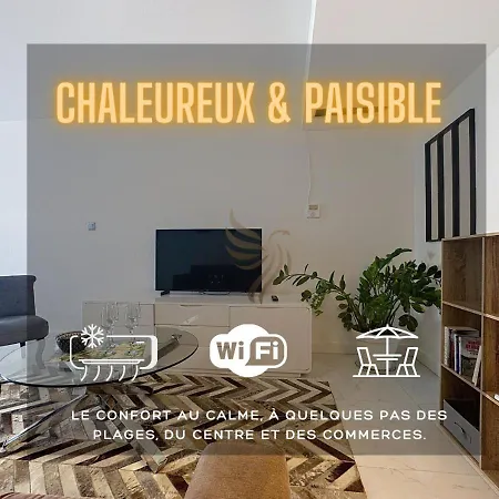 L'ecrin Villon 2 Pieces - 4 Pers Avec Jardinet - Wifi - Capitalchic Services St Raphael Saint-Raphael (Var)